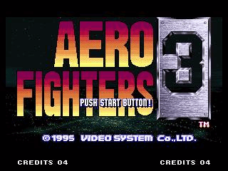 Aero Fighters 3 screenshot 5 for Neo Geo CD